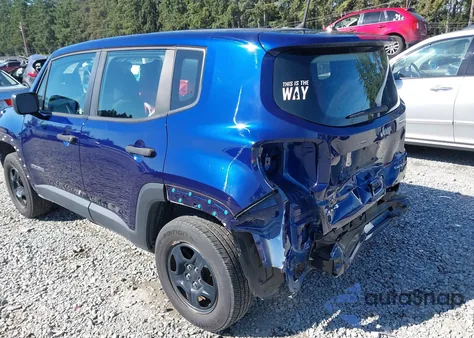 2019 Jeep Renegade Sport 4X4 из США, поврежденный, VIN ZACNJBAB2KPJ83751